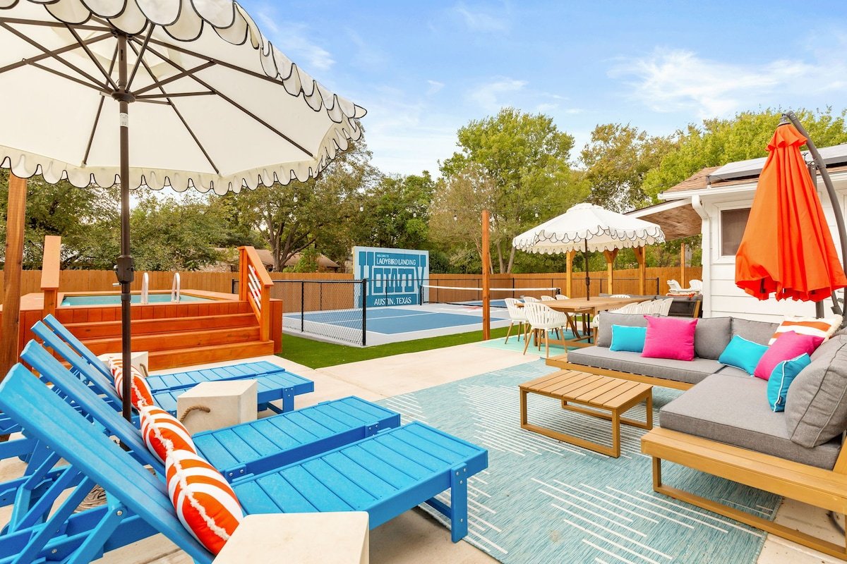 Pickleball, Pool, Bach Trip @ Ladybird Landing gallery image 5