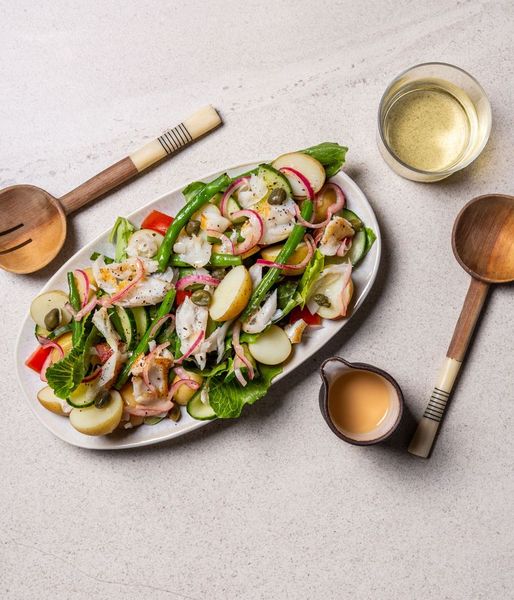 Photo of Niçoise-style Salad & Hake
