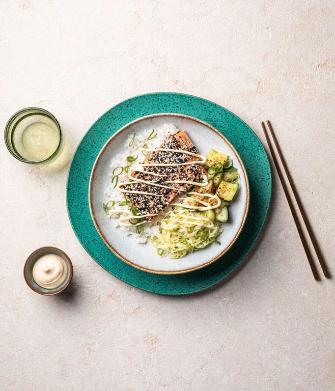 Photo of Sesame-crusted Trout Fillet