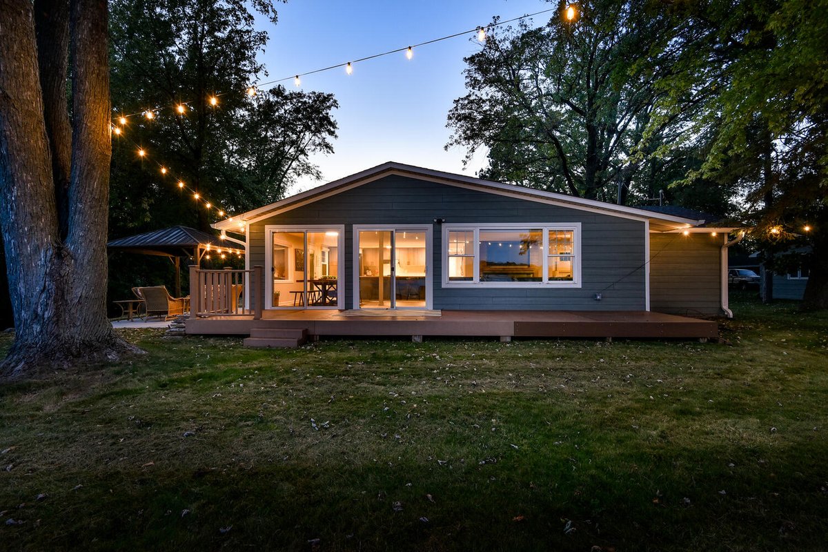 Long Lake Getaway (4br/2ba Lakefront)