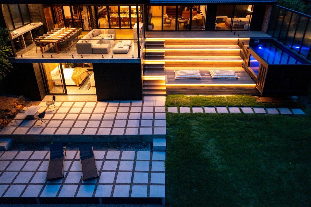 Coastal Forest Retreat with Studio, Pool & Sauna.