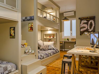 Bunk Family Apartment in Paseo de Gracia