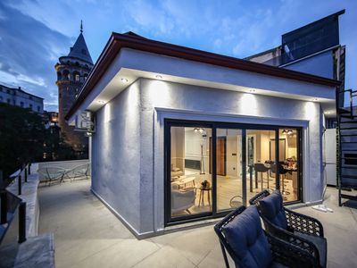 Galata Tower and Bosphorus view
