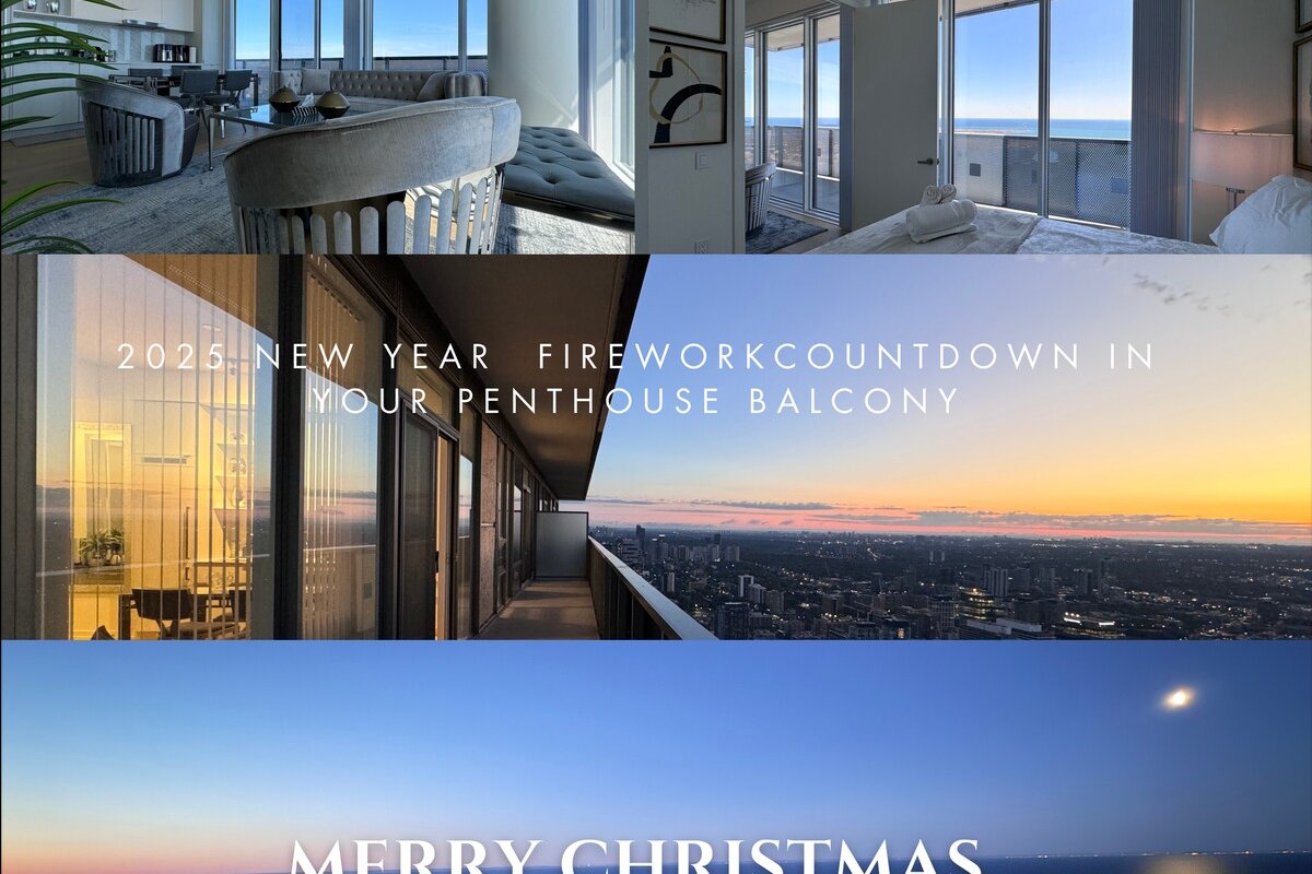 Toronto Executive 3 QueenBeds Panoramic Penthouse gallery image 2