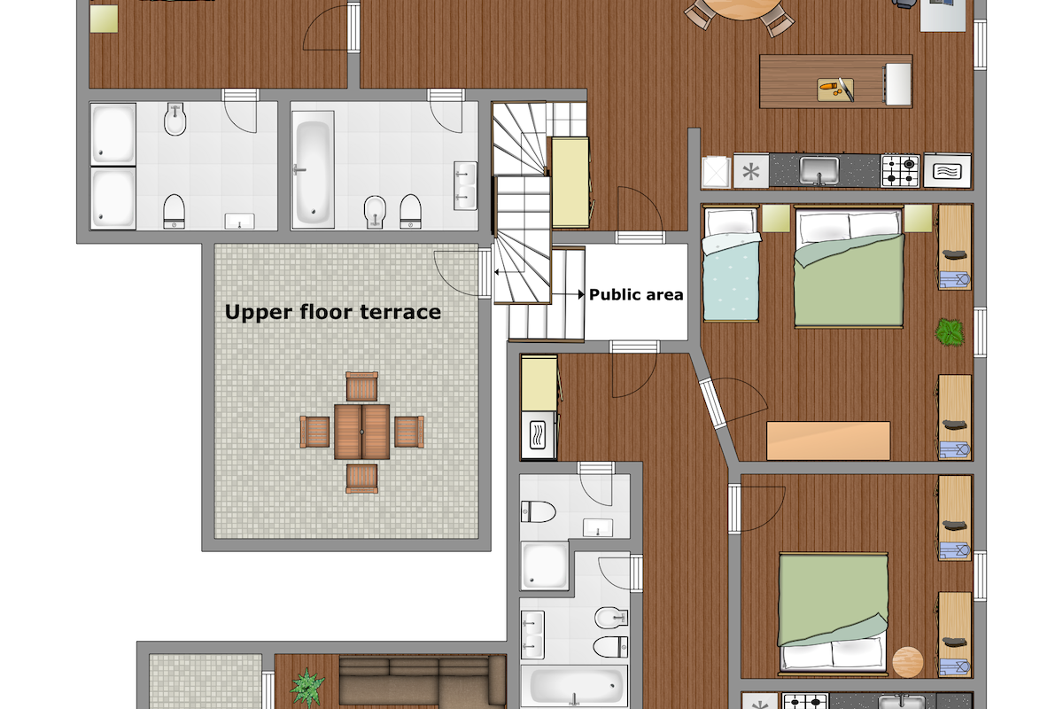 Luxury Loft 4-Bedrooms, 4-Bathrooms (Old Town) gallery image 3
