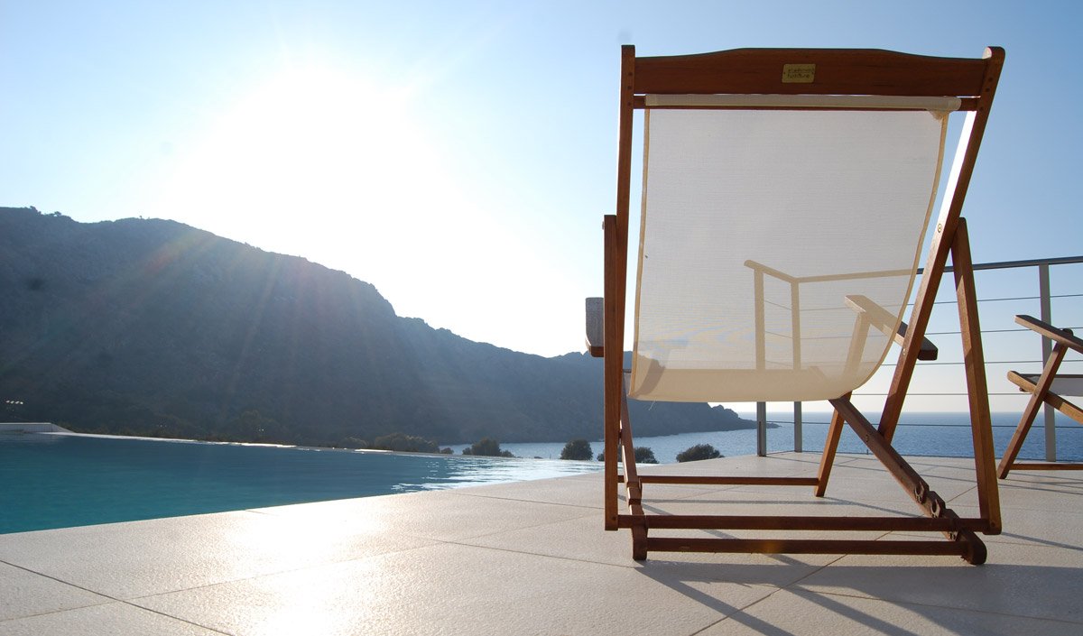 Villa Corallium in Sfinari with amazing sea view