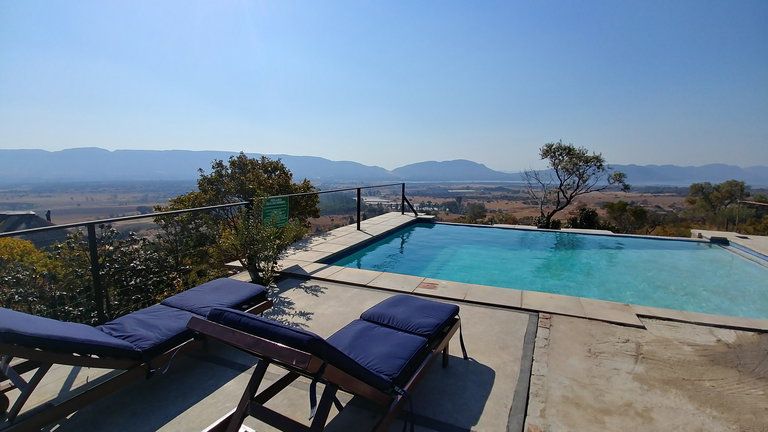 Blue Sky Lodge private pool deck - Blue Sky Lodge private pool deck