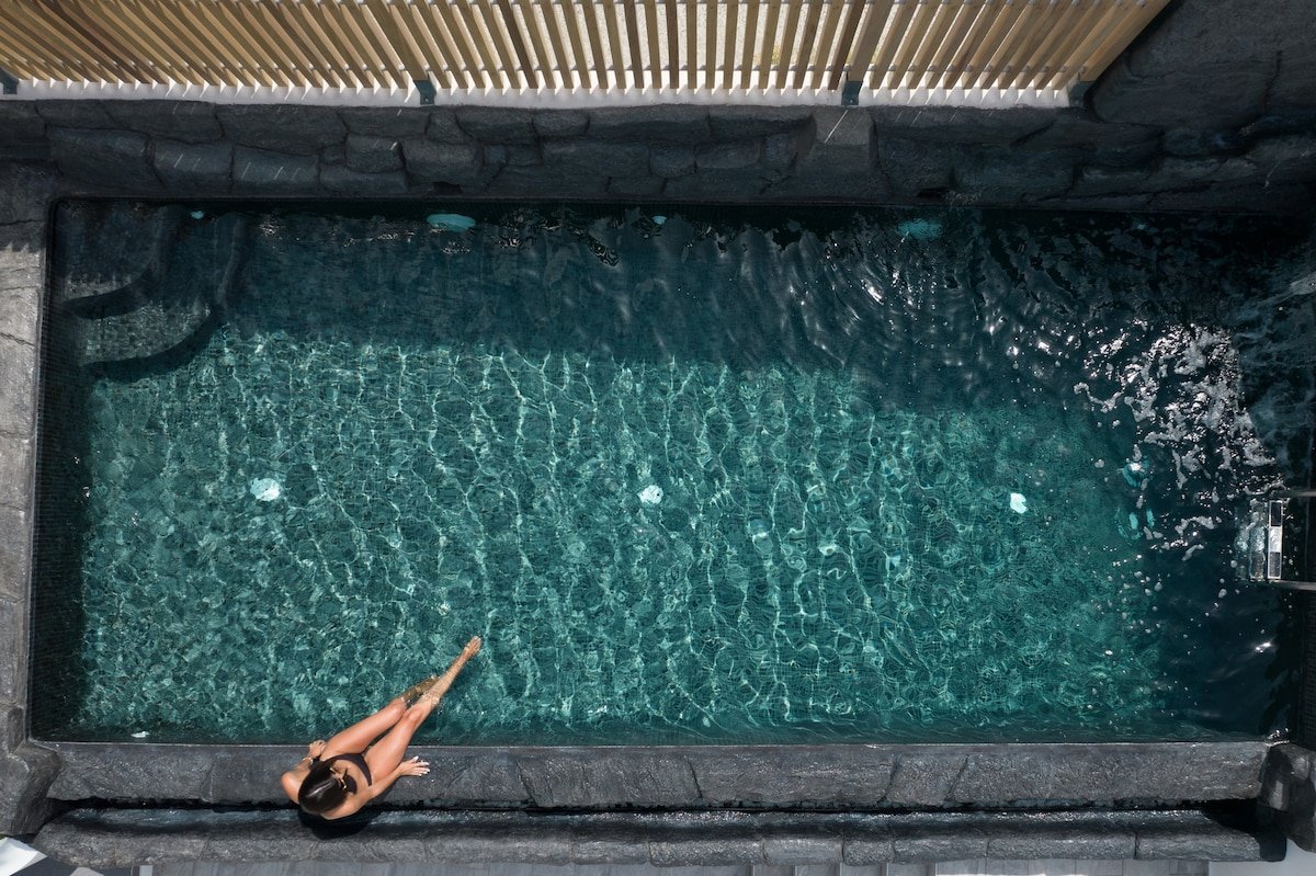 Black occhio Villa with private pool gallery image 3