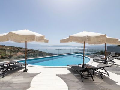 Sea Views to Mirabello Gulf at Villa Marianna