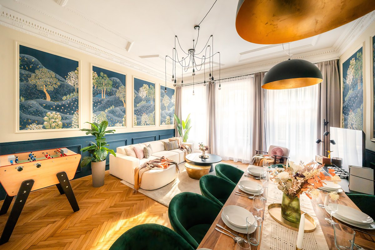 5BR+4.5Bath Royal Prague Residence