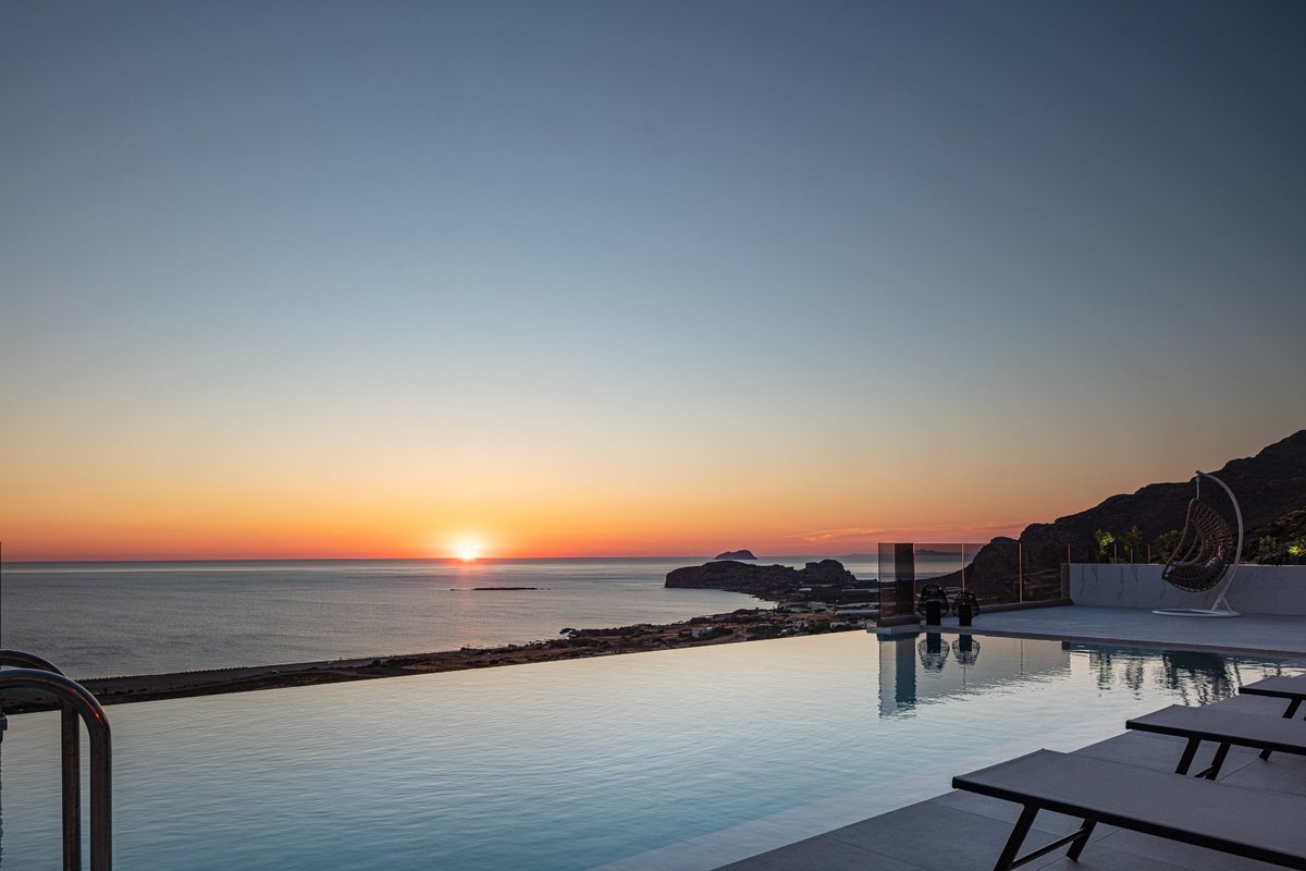 Lux villa in Falasarna bay★Seaview★Infinity pool