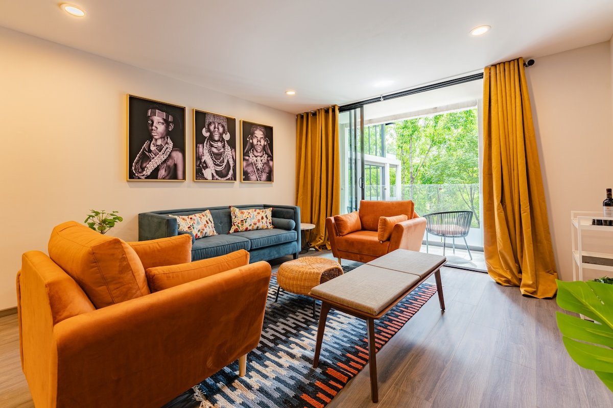 Stylish Parque España,Condesa 2BR w/ Rooftop & Gym gallery image 2