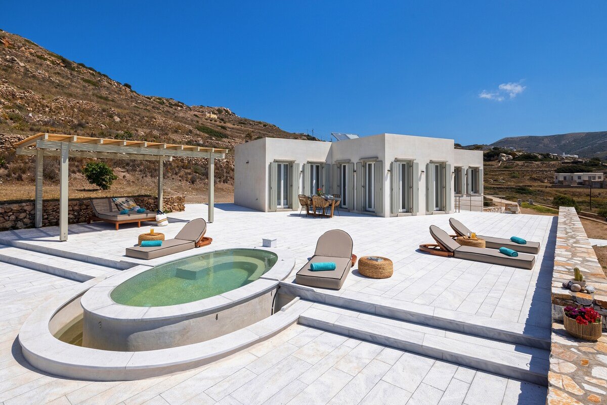 Syros Grace eco-Villa with Jacuzzi & Stuning Views gallery image 5