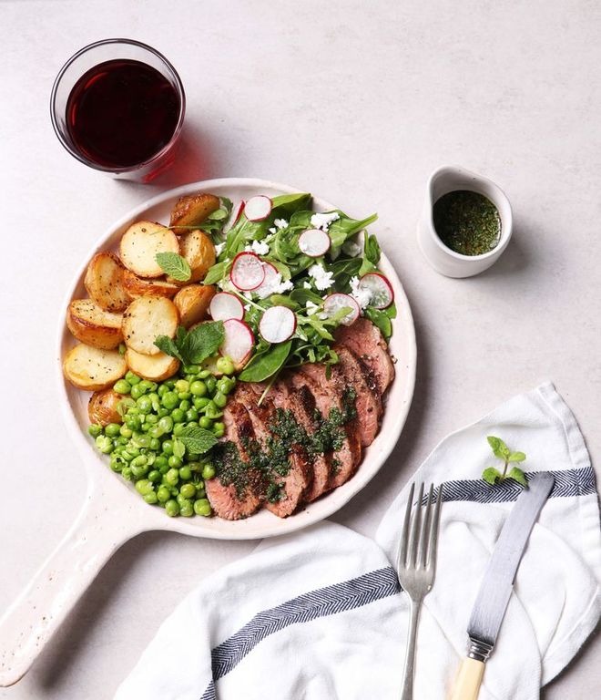 Photo of Roast Lamb Leg & Mint Sauce