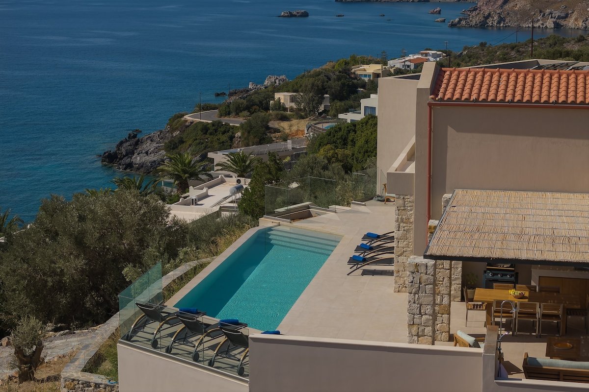 Villa Meraki w/SV, infinity pool near Souda Beach gallery image 3