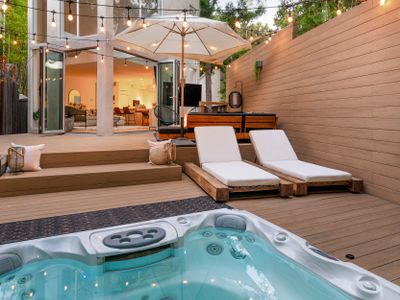 Celebrity Hideout Hollywood Hills Home HotTub+Gym