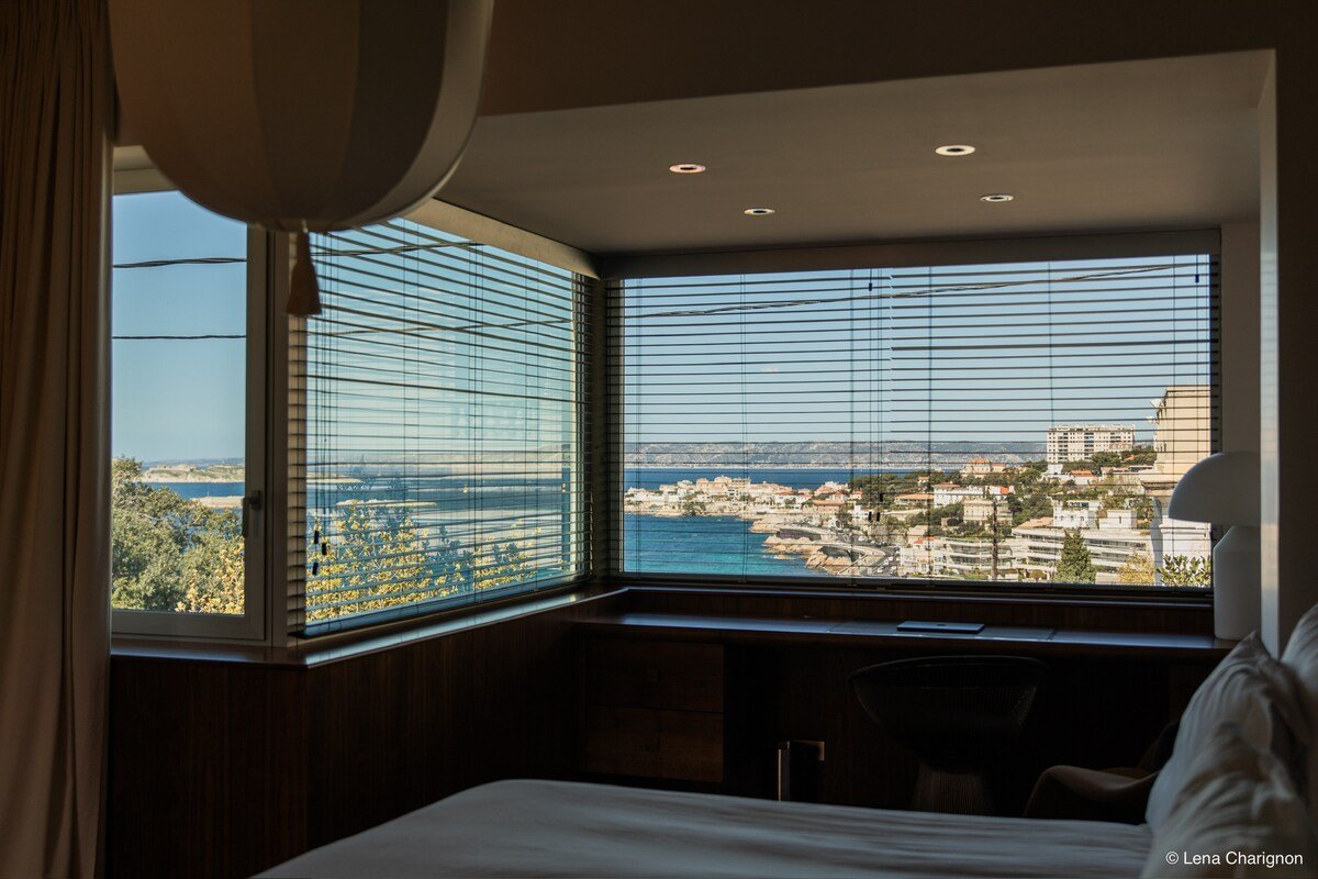 Marseille Vue mer Piscine accès Plage Corniche gallery image 5