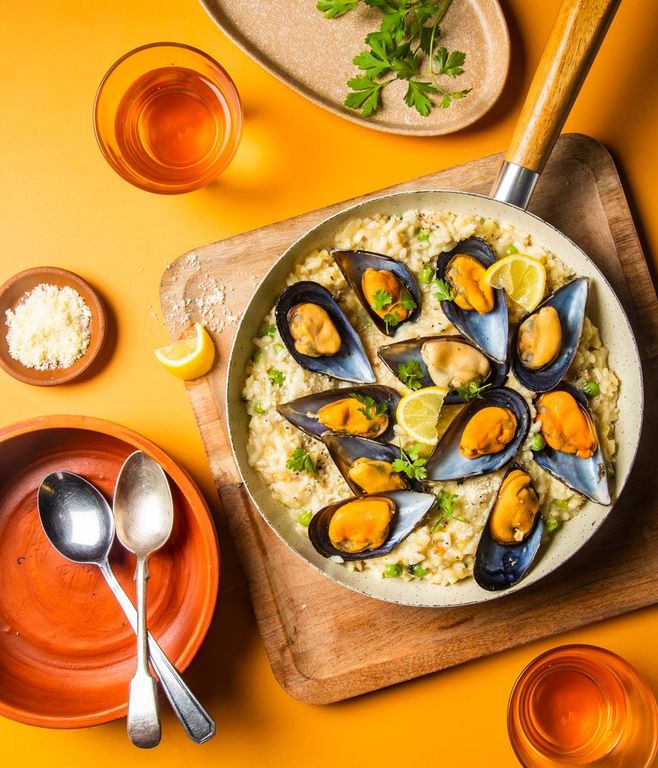 Photo of Mussel & Leek Risotto