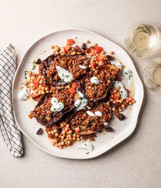 Photo of Vegetarian Chermoula Aubergine