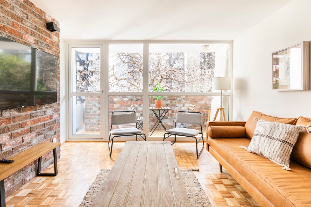 Hip 2BR/2BA with AC in trendy Colonia Juarez