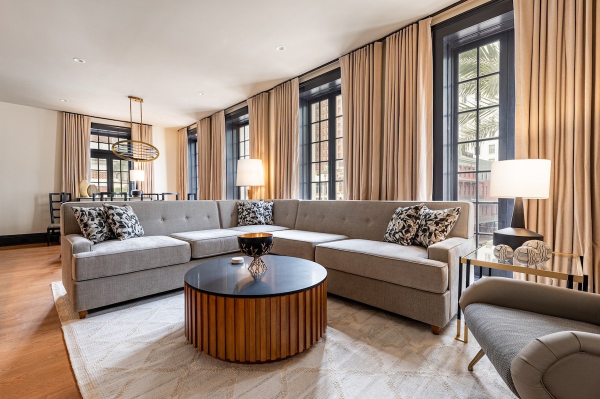 3BR City Views: Walk to French Qtr | Mayfair Hotel gallery image 2