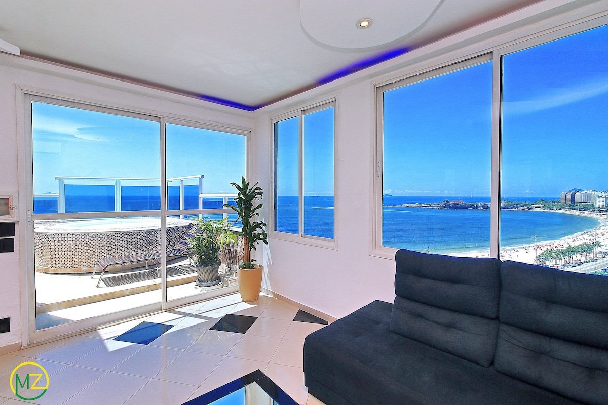Oceanfront penthouse with private pool Copacabana gallery image 5