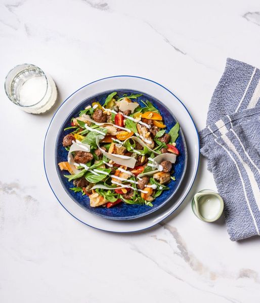 Photo of Italian Panzanella Ostrich Salad