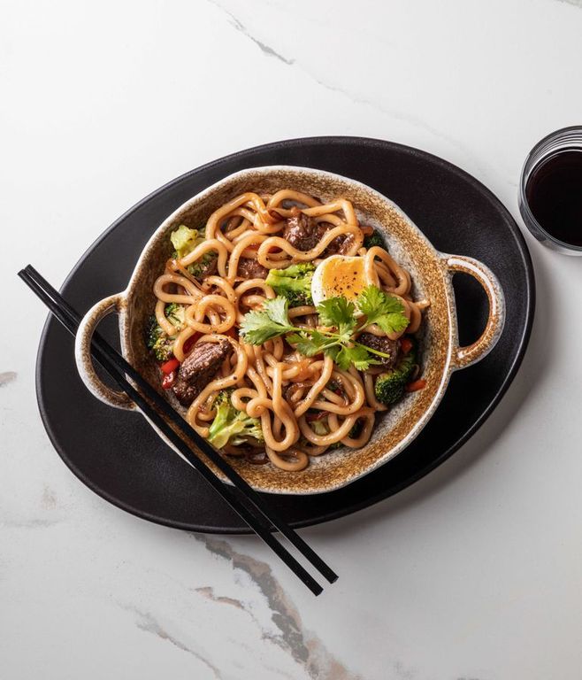 Photo of Udon Noodles & Ostrich