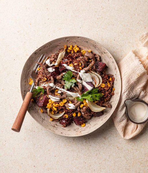 Photo of Beetroot & Beef Quinoa Salad