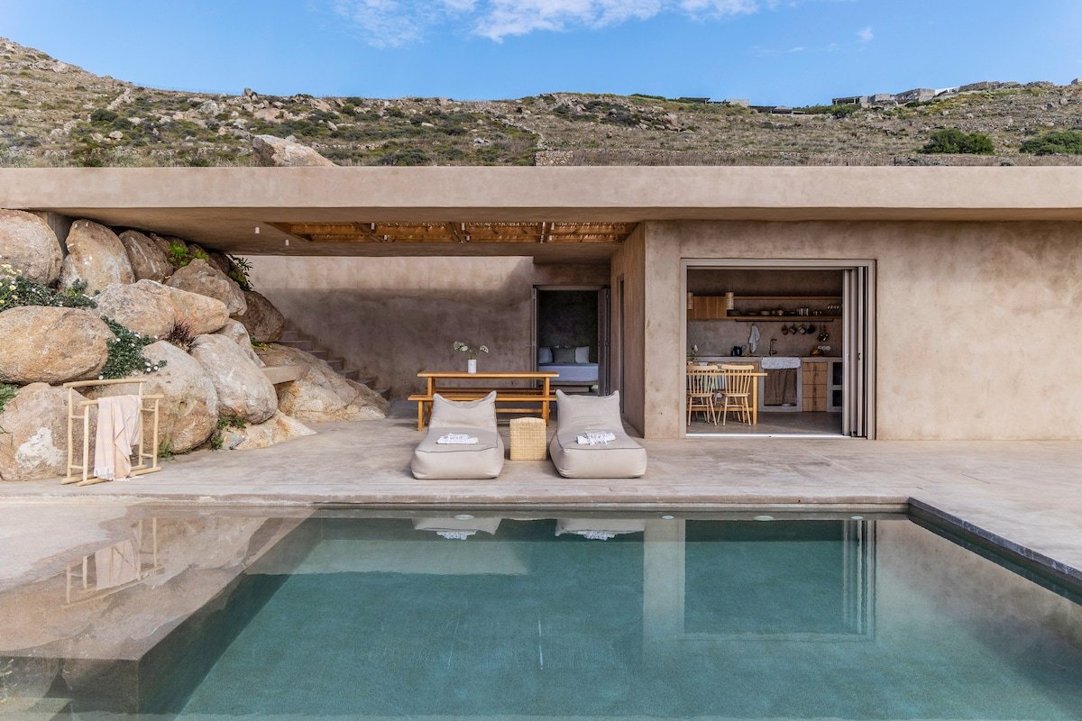 Homa pool villa1 in Serifos Vagia beach gallery image 5