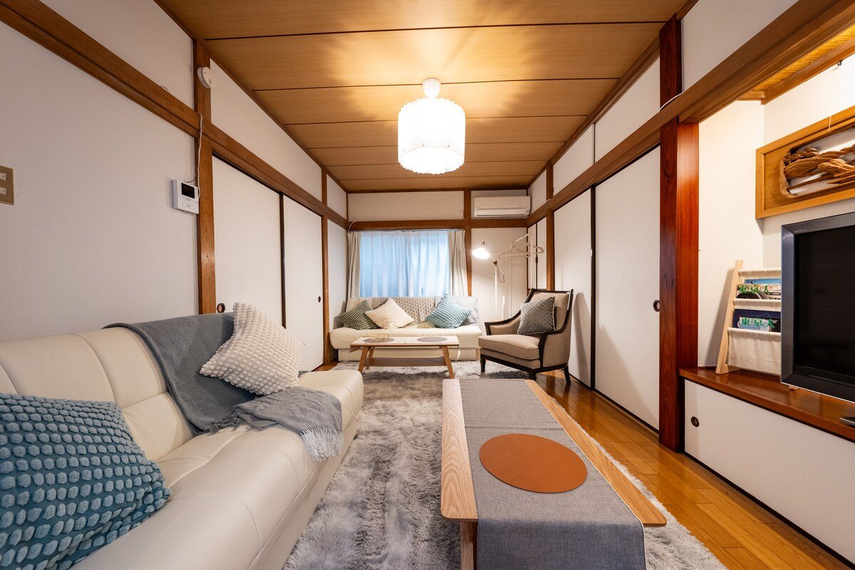 (b)新宿まで電車で8分！/駅から徒歩6分/4寝室/3風呂/大人数 gallery image 3