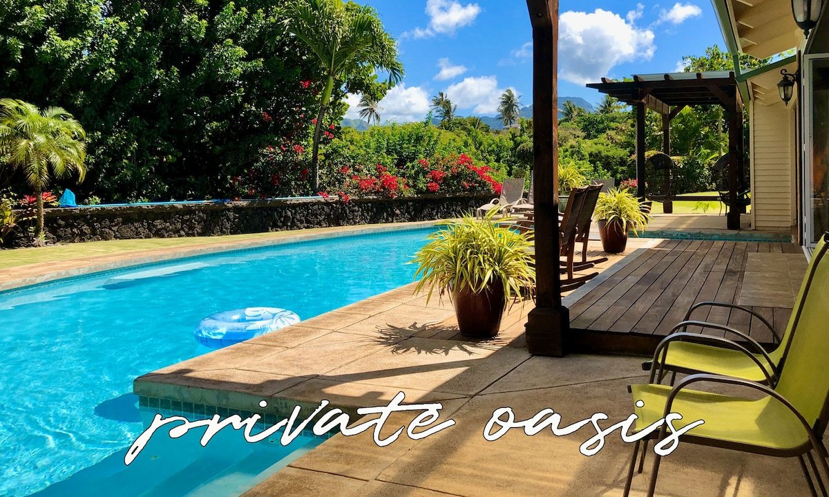 Lei Ohana – Private Pool, Separate Guest House gallery image 3