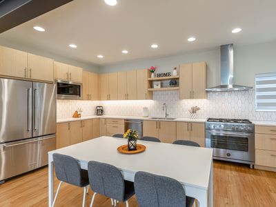 Sunny Modern Masterpiece with EV Charging and A/C