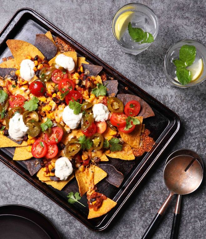 Photo of Zippy Black Bean Nachos