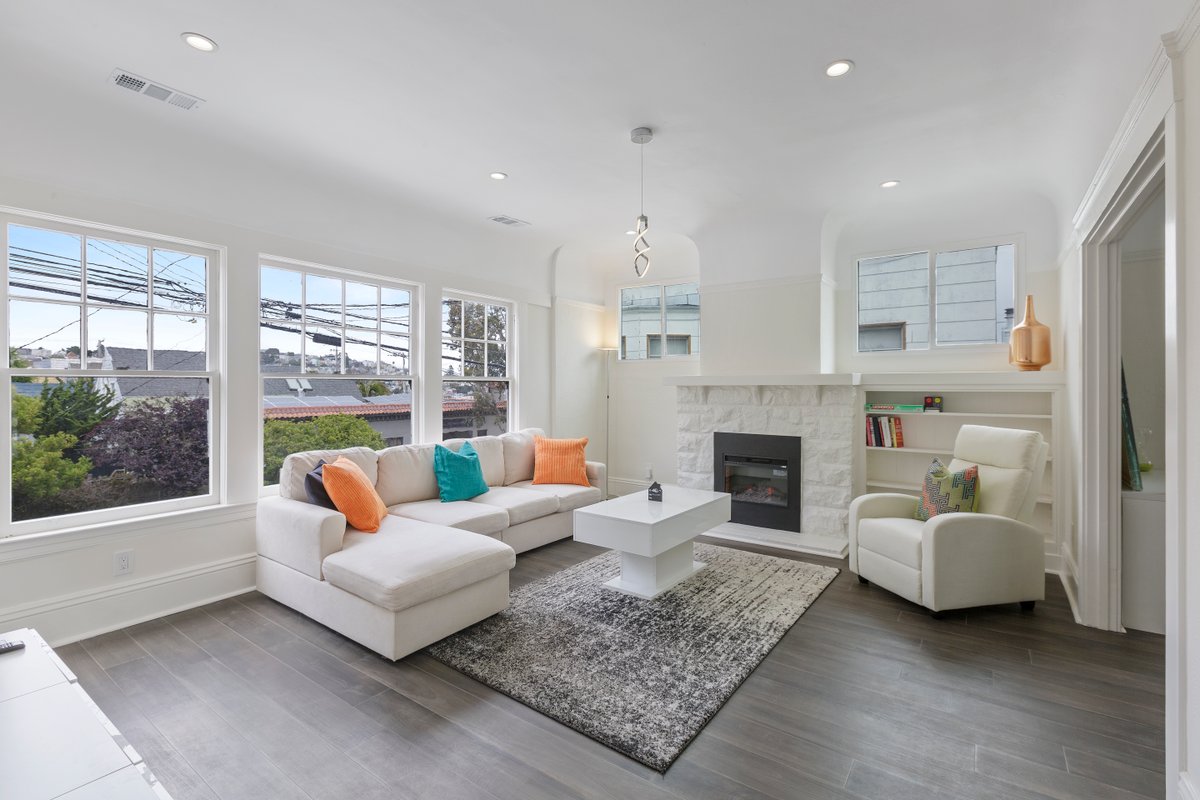Modern Noe Valley home with private deck