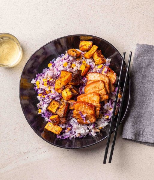 Photo of Gochujang Pork Belly & Fried Rice