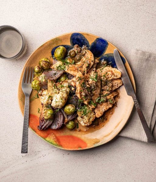 Photo of Piccata Style Chicken & Golden Cauli