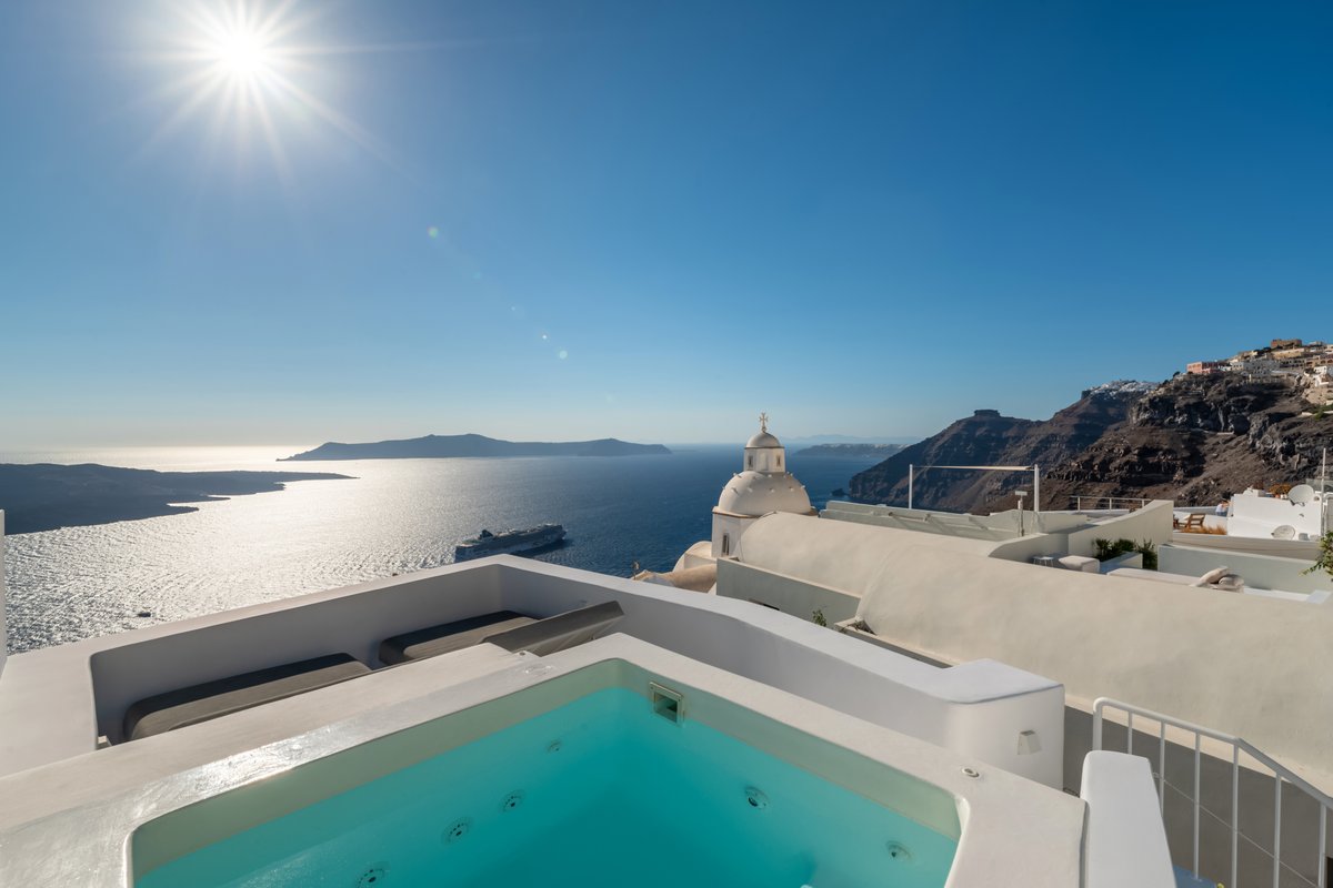 Villa, Heated private pool, Caldera view