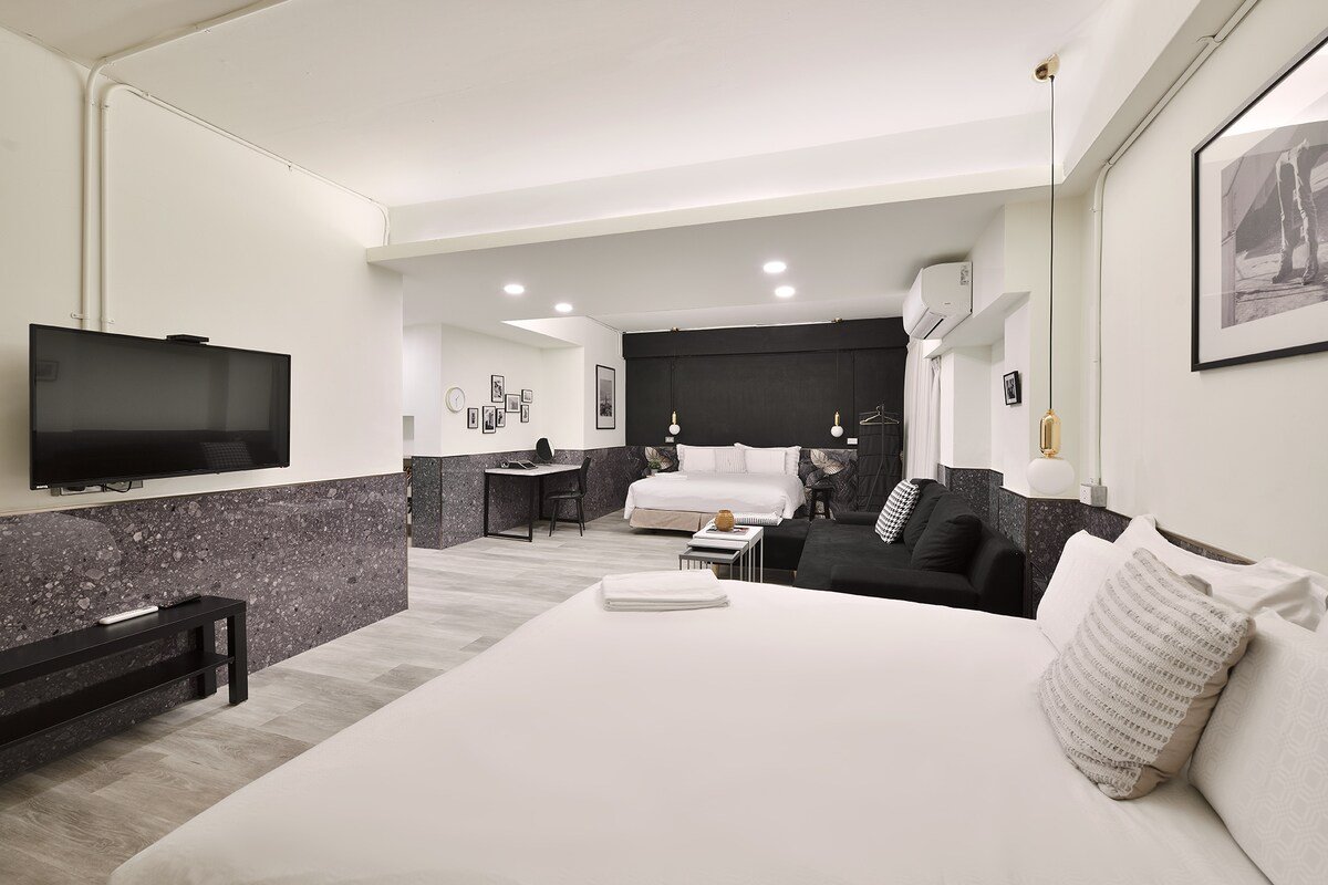 B / 北歐舒適寬敞4房5衛~16人房/MRT中山國中站5Mins/上引水產 gallery image 5