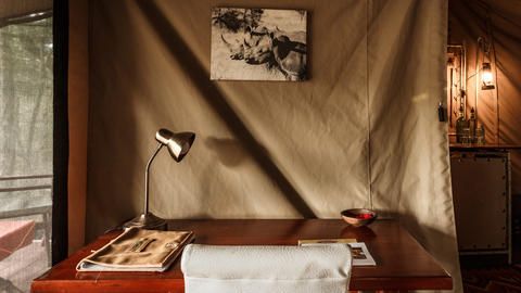 Nairobi Tented Camp Tent Interior