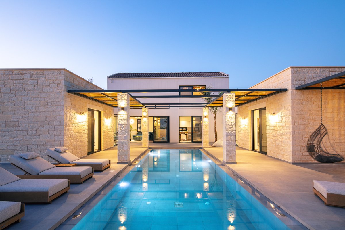 Ikritis Villa IΙI – 1,2Km to beach, 40m2 pool!