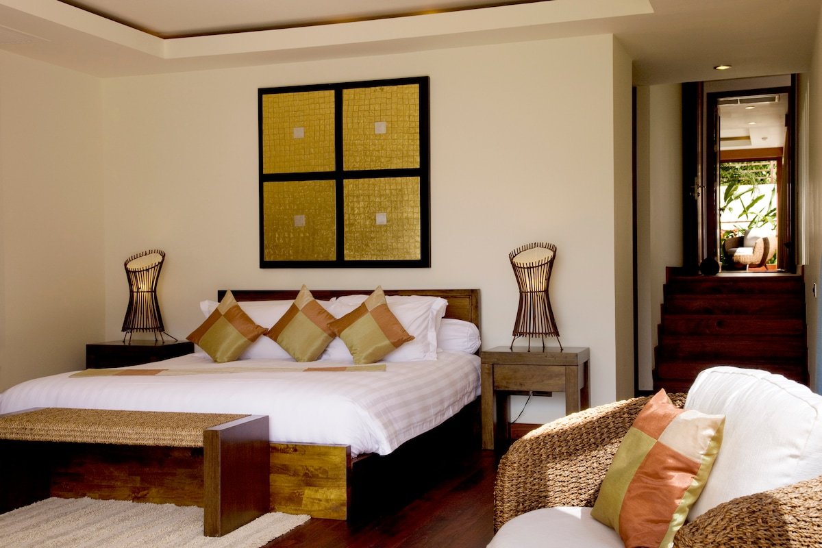 Villa Haineu: Beachfront, Private Chef, BBQ, Gym gallery image 5