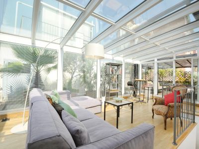 Penthouse with terrace in the city center 6 guests