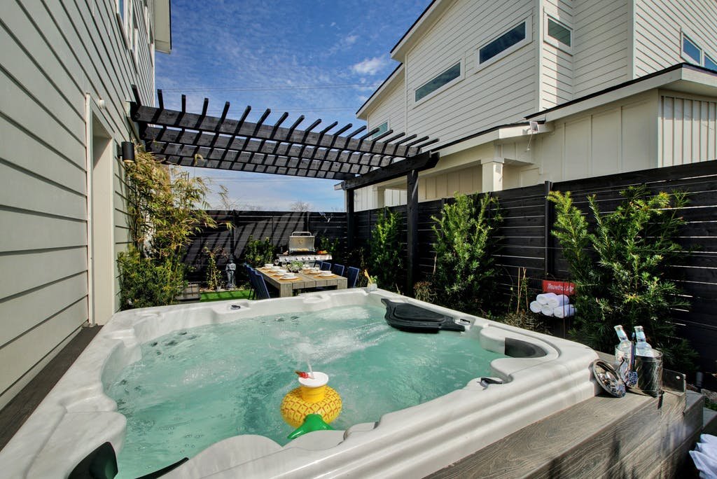 Modern, Luxe Home | Hot Tub