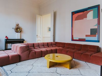 Art Nouveau huis in Zurenborg wijk.