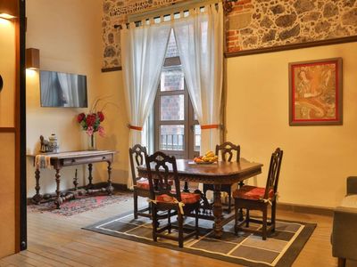 CASA SAUTO Historic 2 BR Apt . Balcony and Rooftop