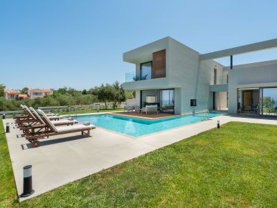 Avra Villa, Pirgos-Villas, Heated Pool, Sea View