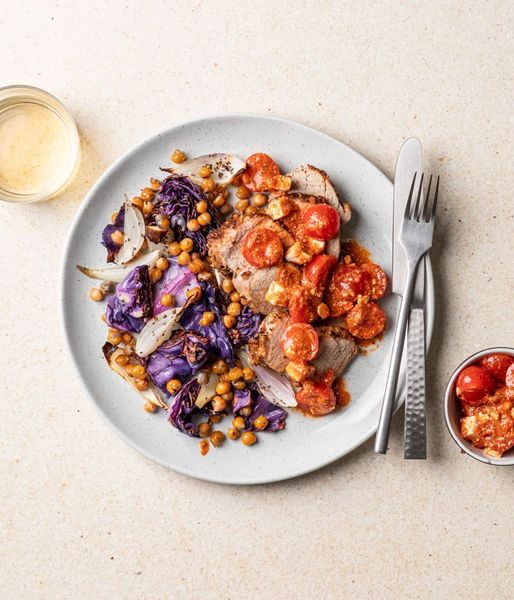 Photo of Red Pepper Pesto Pork