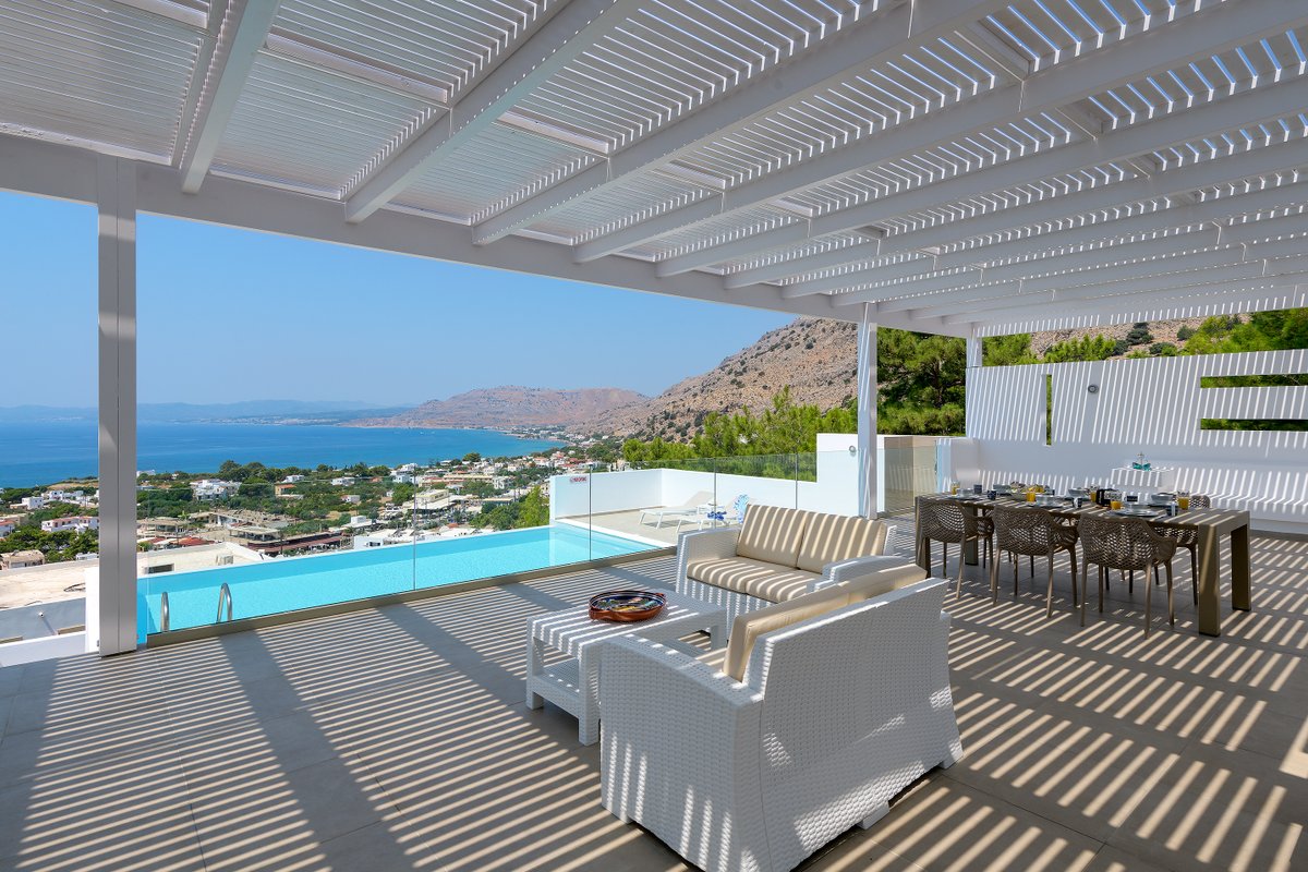 Villa Allegra with pool in Pefkos, Lindos (2020)