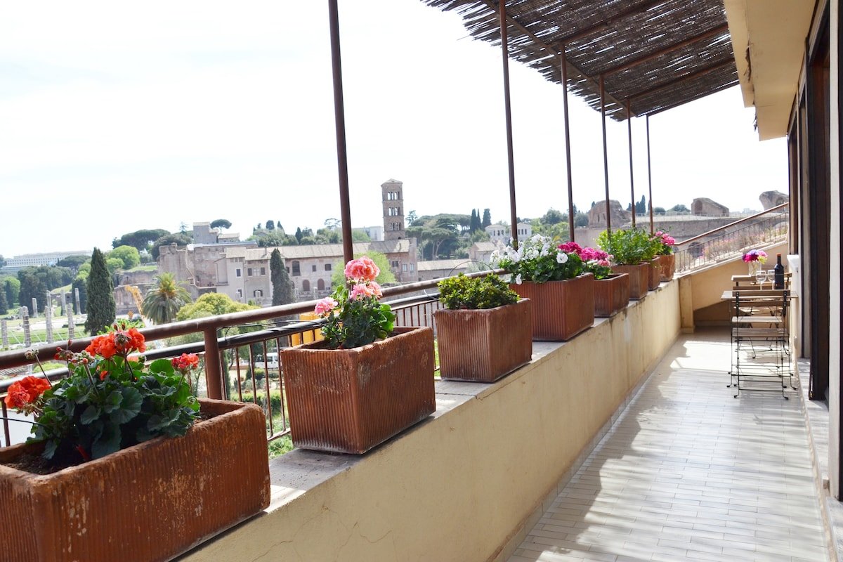 Penthouse with view near the Colosseum gallery image 2